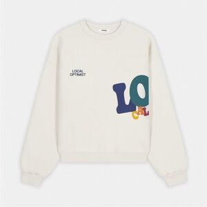 NWT Madhappy Local optimist crewneck tofu sweatshirt Size XS